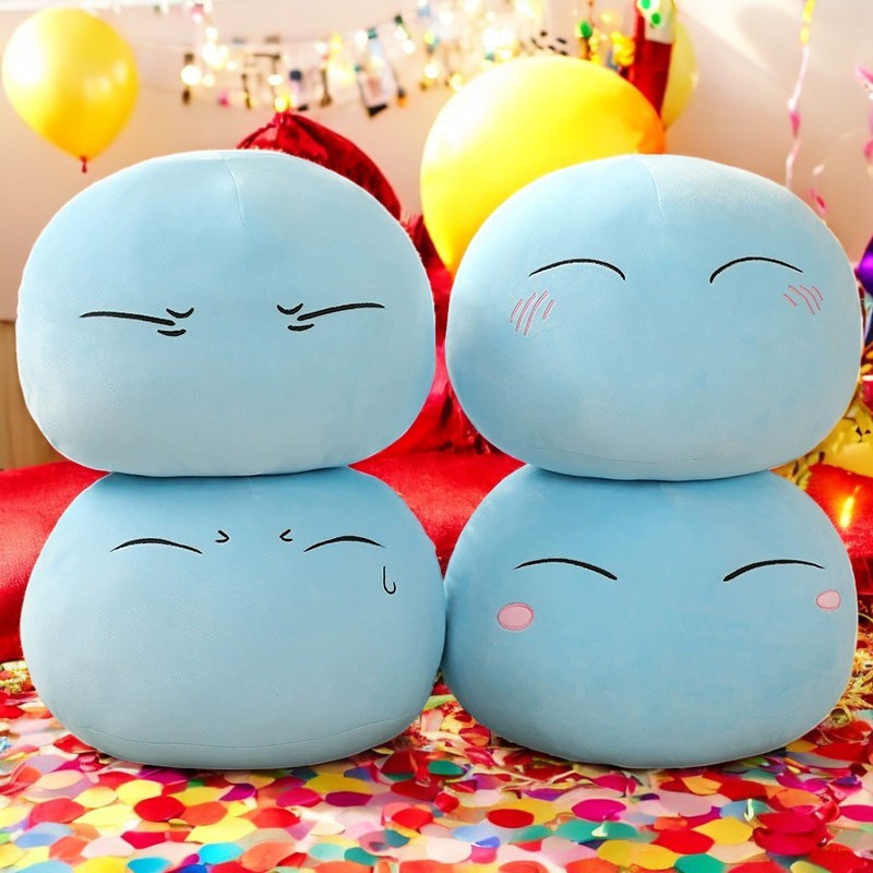 [Size Lớn 55CM] Gấu Bông Thú Nhồi Slime Rimuru Tempest Dễ Thương Size Lớn Mềm Mại Êm Ái