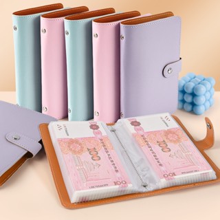 Sổ quản lý chi tiêu, Sổ đựng tiền tiết kiệm hiệu quả thông minh túi Zip bảo quản tiền hiệu quả