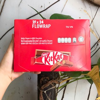 Bánh Xốp Phủ Sôcôla Sữa 2F Nestlé KitKat (Hộp 24 Thanh)