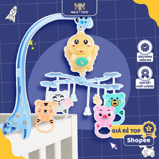 Treo Nôi Cho Bé Hulo Toys Nhiều Màu Sắc Kèm Điều Khiển Nâng Cấp Phát Nhạc Và Ánh Sáng