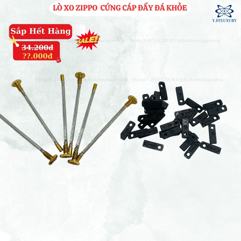 Nút chặn cao su zippo VÀ lò xo zippo cứng cáp, phụ kiện zippo