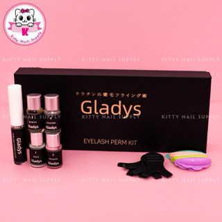 Bộ uốn mi cao cấp collagen Glady - Kitty Nails Supply