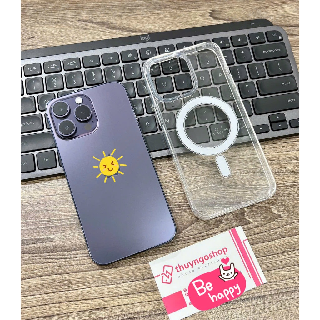 Ốp lưng trong suốt iPhone 15 pro max - iPhone15 pro - iPhone 15 plus - iPhone 15 -  iPhone 14 pro ma