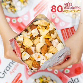 Granola Nhiều Hạt Nhiều Viên Sữa Chua Sấy Vị Táo Ngũ Cốc Ăn Kiêng Befresco 500g