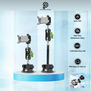 Giá đỡ điện thoại trên ô tô cửa hít kính Titan Lanparte B01 Quay Video Trên Xe Hơi Phương Đông