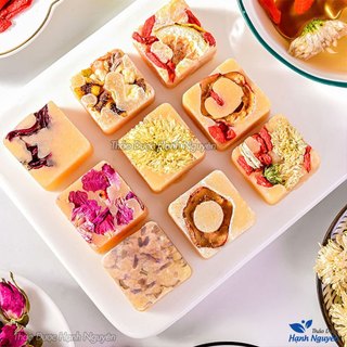 Trà hoa cúc đường phèn mix, trà hoa cúc đường phèn mật ong và các loại cúc đường phèn tự chọn