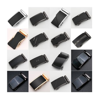 Mặt thắt lưng nam khóa tự động bằng hợp kim PQ Leather PK1 dùng cho dây có chiều rộng 3,4 - 3,5cm và có rãnh tăng