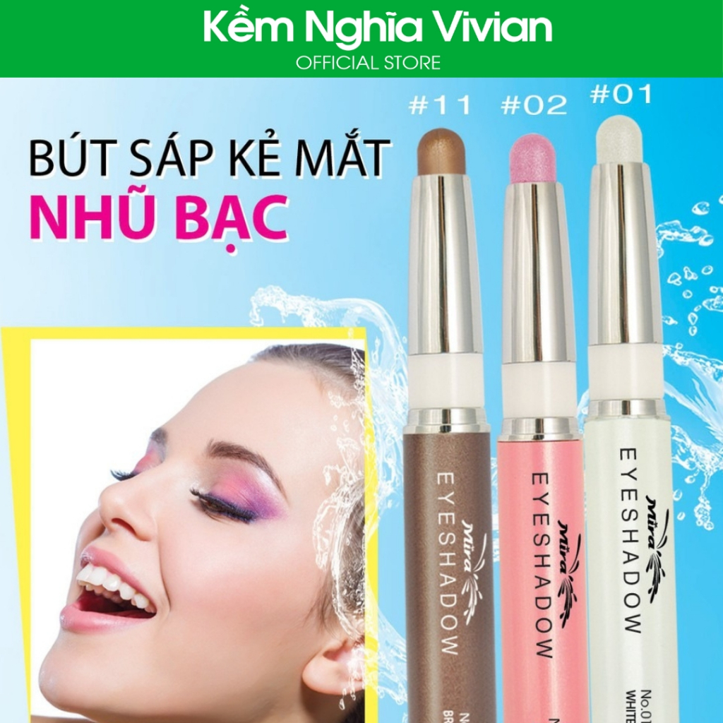 Bút sáp kẻ mắt ánh nhũ Mira Eyeshadow Hàn Quốc 1.5g (MP1151)