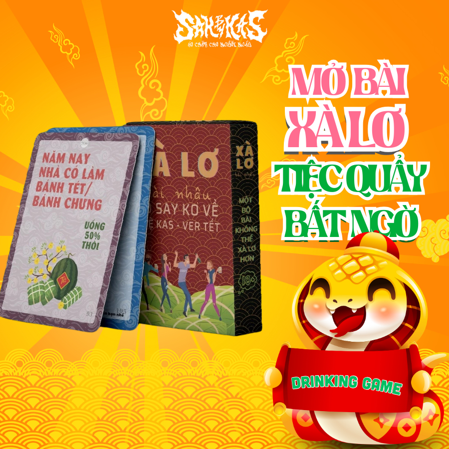 Game Vui Ngày Tết TÁM SAU CHƯA CHAI Và TẾT XÀ LƠ Siêu Vui Nhộn Dành Cho Nhóm Bạn