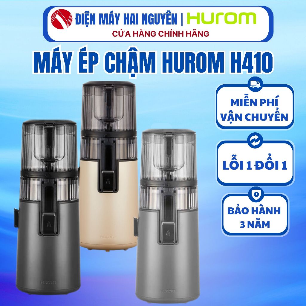 Máy ép chậm Hurom H410, Máy ép trái cây Hurom H410 - Hàng chính hãng