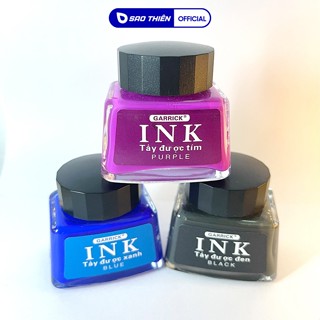Mực lọ ink 30ml tẩy xóa được, mực bút máy ( S205,S202,sh070 )