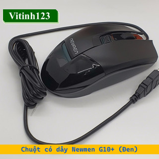 Chuột có dây Newmen G10+, Newmen G10 plus  (Đen ,Vàng)