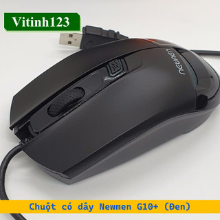 Chuột có dây Newmen G10+, Newmen G10 plus  (Đen ,Vàng)