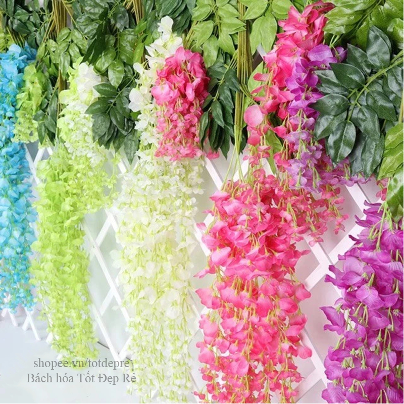 Cành Tử Đằng - Cây Giả Cao Cấp