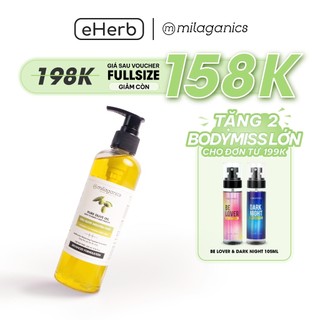 [TẶNG 2 BODYMIST ĐƠN 199K] Dầu oliu nguyên chất làm đẹp dưỡng da, dưỡng tóc, dưỡng môi MILAGANICS