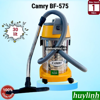 Máy hút bụi công nghiệp camry bf575 - 30 lít - 1200w - hút bụi khô và ướt