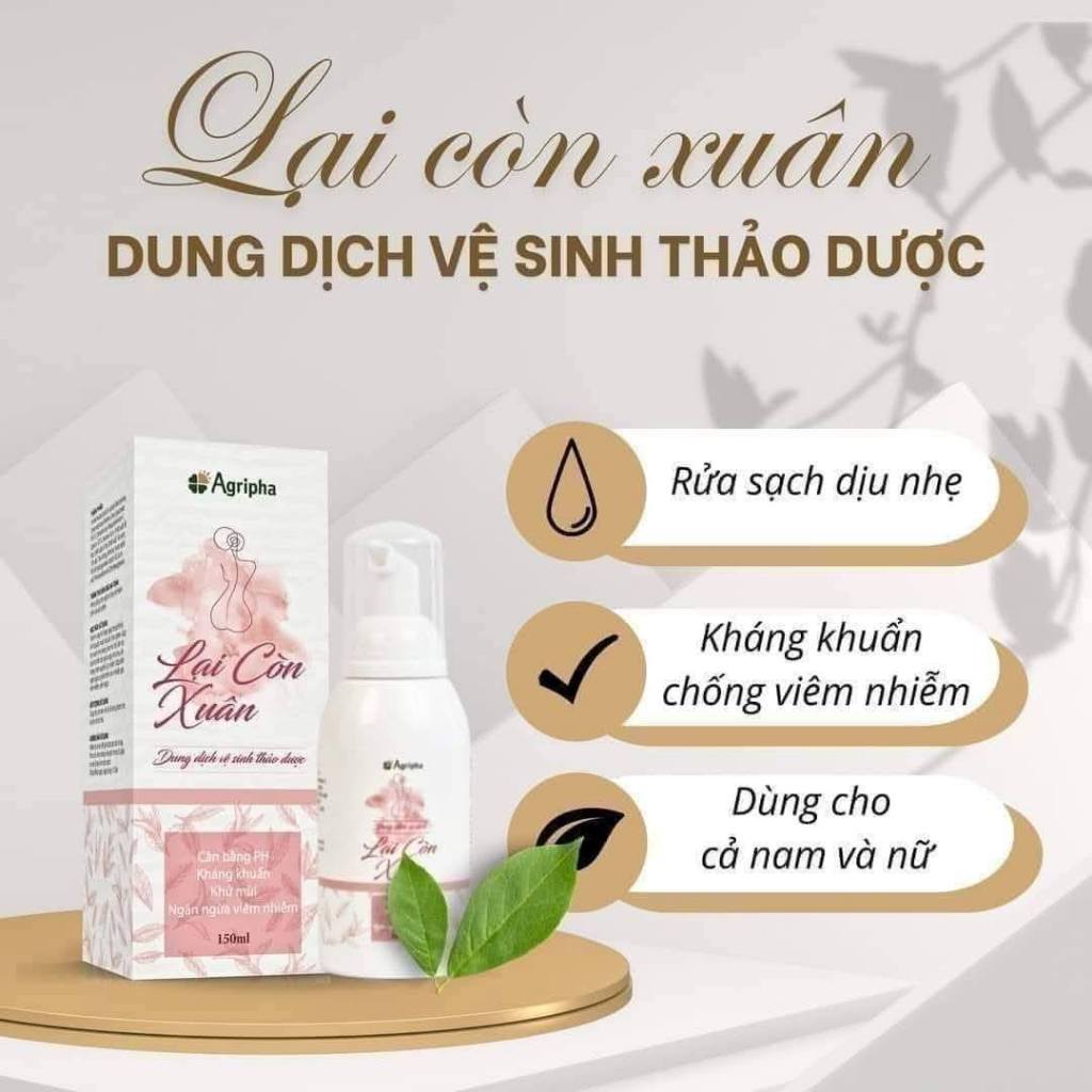 Dung dịch vệ sinh phụ nữ Lại Còn Xuân Dova Group 150ml