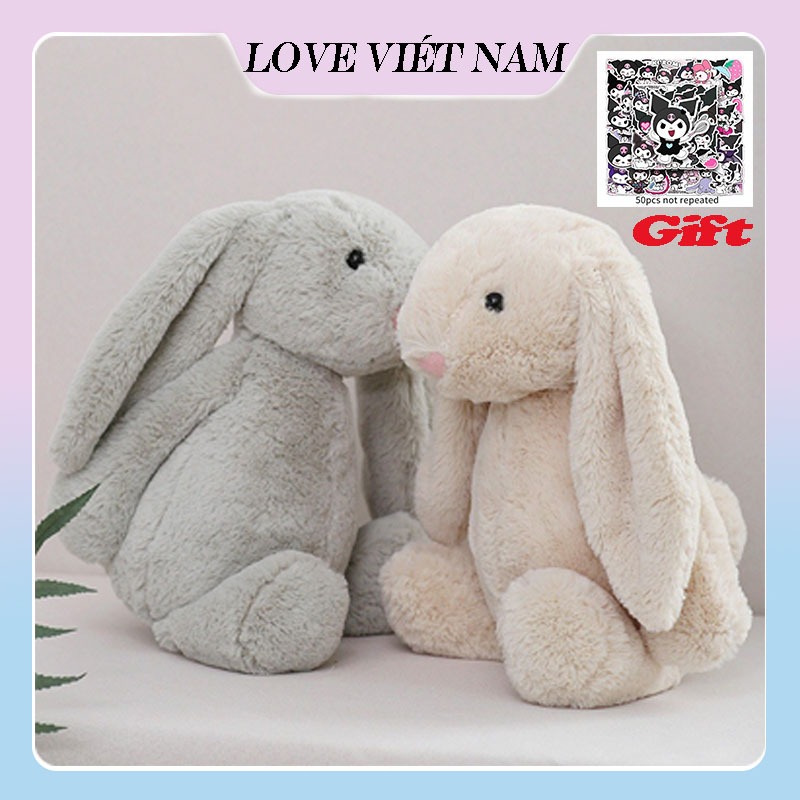 （🎁Quà tặng）THỎ BÔNG JELLYCAT, JELLYCAT, GẤU BÔNG JELLYCAT, Thỏ Bông Ngộ Nghĩnh Cho Bé