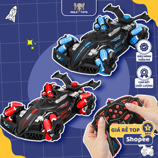 Ô Tô Điều Khiển Từ Xa Cho Bé Hulo Toys, Ô Tô Có Đồng Hồ Điều Khiển Và Đèn Xoay 360 Độ