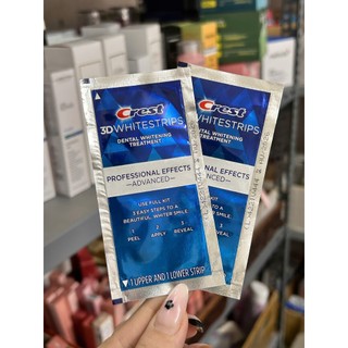 Miếng dán răng Crest 3D White Professional Effects Whitestrips (1m)