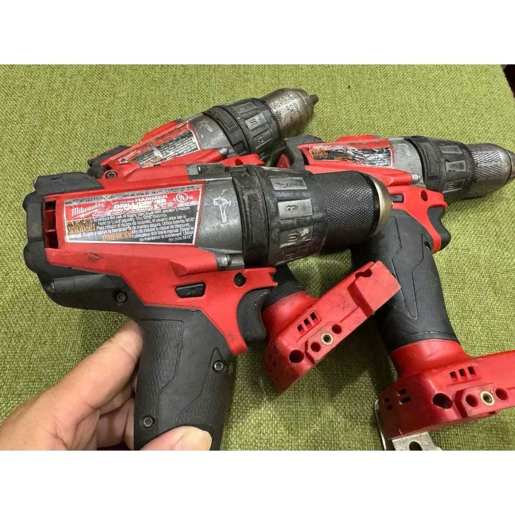 Máy khoan Milwaukee 2804-20 Máy bãi Mỹ, không chổi than
