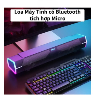 Loa Thanh Máy Tính Soundbar Bluetooth Để Bàn Niye V18Pro Led Rgb Loa Vi Tính Latop Âm Thanh Hay Bass Cực Mạnh Giá Rẻ