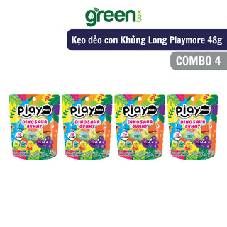 Kẹo dẻo con khủng long Playmore 48g