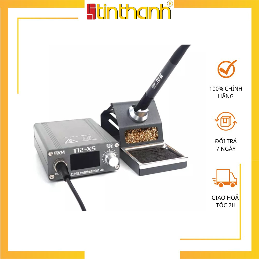 Máy hàn Mini GVM T12 - XS công suất 72W