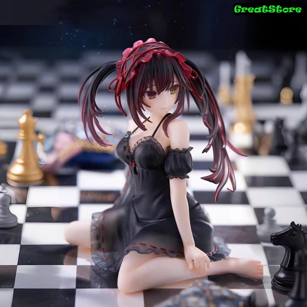 [ Sẵn ] Mô Hình Kurumi Tokisaki - Date A Live Desktop Cute Figure 13 cm