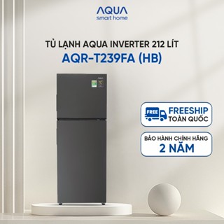 Tủ lạnh ngăn đông trên Aqua Inverter 212 Lít AQR-T239FA(HB) - Freeship Toàn Quốc
