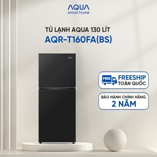 [SẢN PHẨM MỚI] Tủ lạnh AQUA 130 lít ngăn đá trên AQR-T160FA(BS) - Freeship toàn quốc - Bảo hành 2 năm