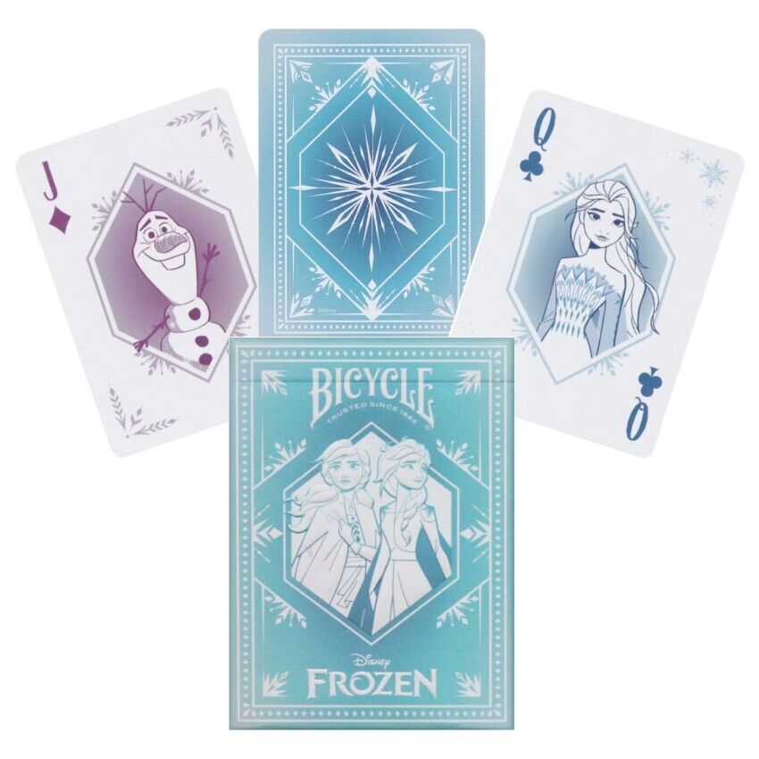 Bài tây Poker Bicycle Disney Frozen playing cards