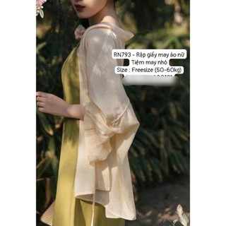 RN793_Rập GIẤY may áo nữ