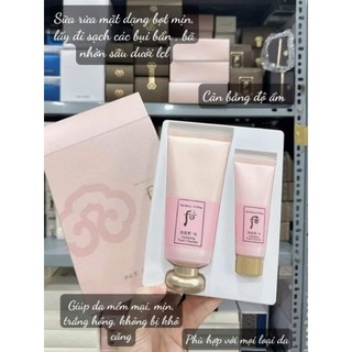 🌸🍃SET SỮA RỬA MẶT WHOO HỒNG🌸🍃  Zippy Store