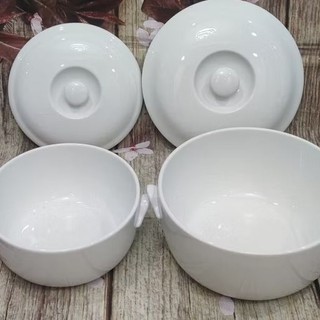 thố cơm trắng sứ Minh Long - thố cơm sứ trắng Minh Long