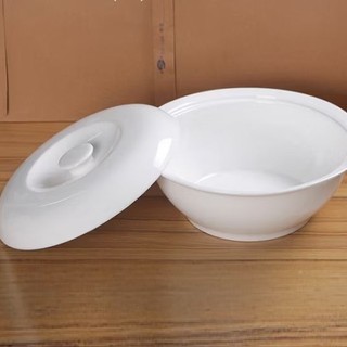 thố sứ trắng đựng cơm - thố sứ trắng