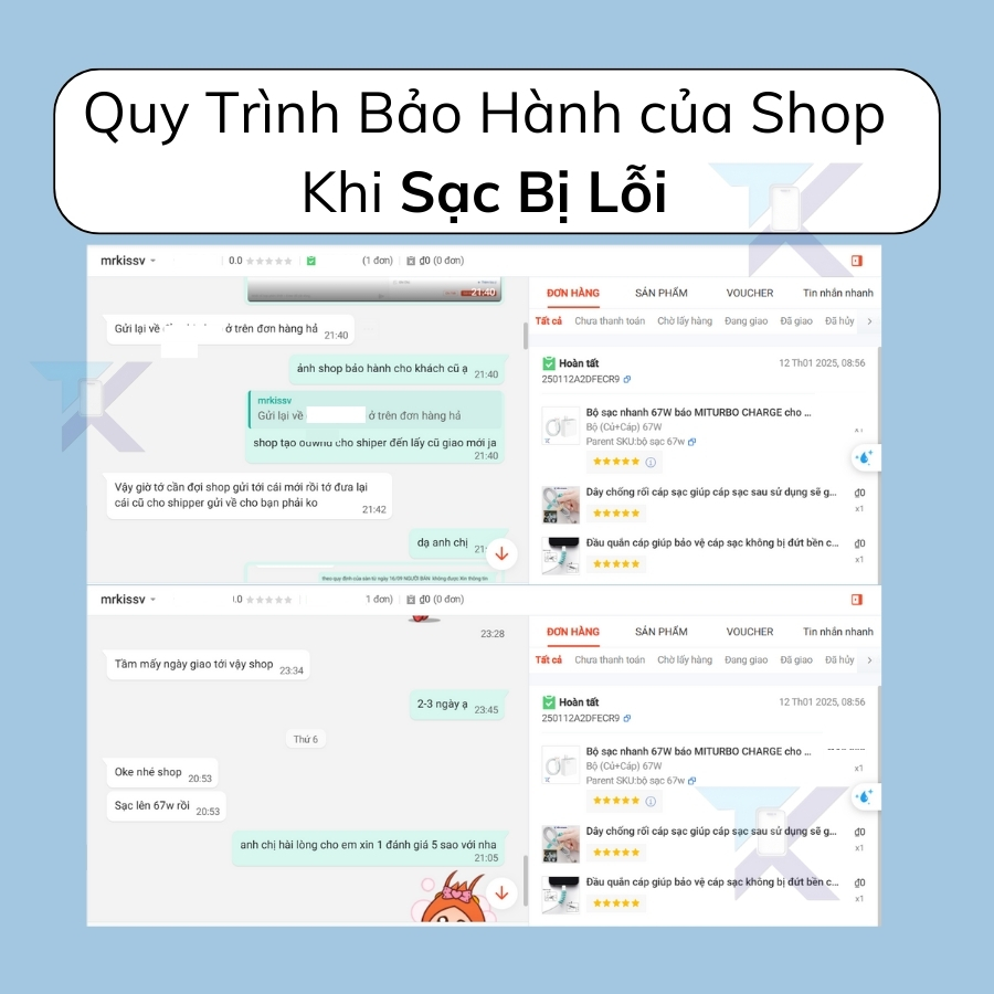 Bộ sạc nhanh 67W báo MITURBO CHARGE cho máy có hỗ trợ không nóng hay loạn cảm ứng khi sạc, cáp sạc nhanh dài 1m | BigBuy360 - bigbuy360.vn