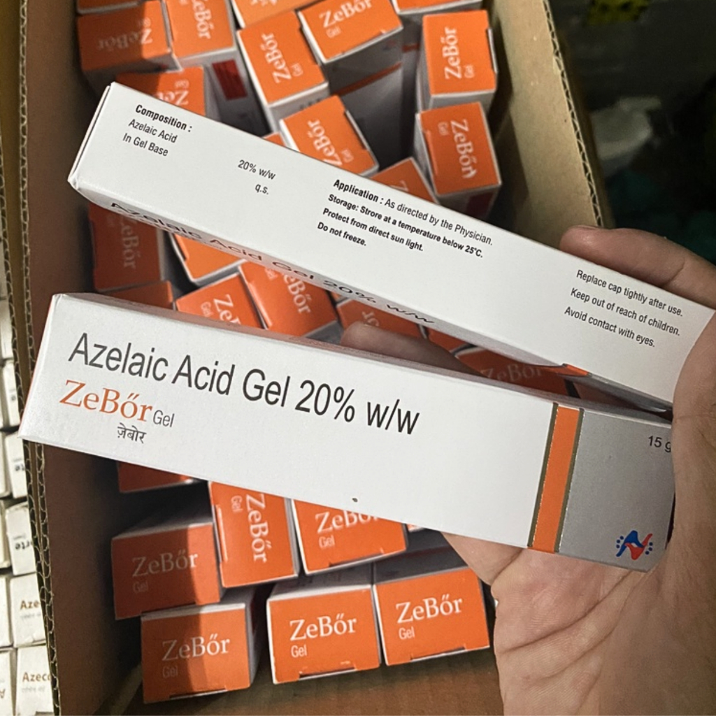 Zebor Gel hỗ trợ mờ thâm, sáng da, đều màu, ngừa mụn trứng cá, cải thiện làn da 15g - Phương Thảo Pharmacy