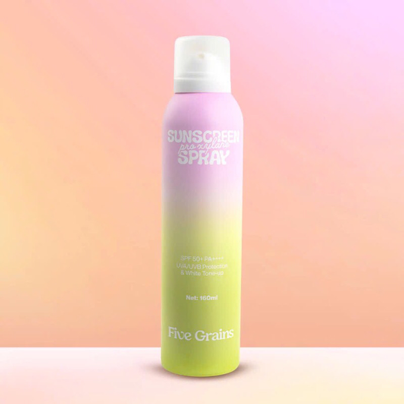 Xịt chống nắng Five Grains nâng tone Pro-Xylane