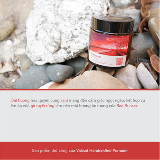 Sáp vuốt tóc Valiant - Red Sunset - Standard Pomade - 113g