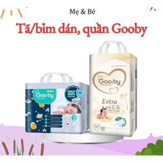 Bỉm Gooby EXTRA /Premium quần dán Hàn Quốc chống tràn hiệu quả đủ size M58/L52/XL48/XXL46 -xả hàng mẫu củ