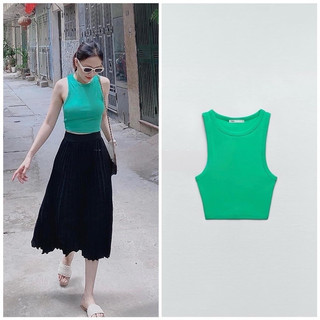 [AUTH] Áo 3 lỗ / sát nách croptop Za ra Auth