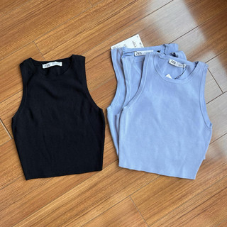 [SALE] Áo sát nách croptop  Zara Authentic