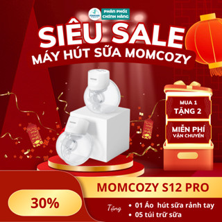 [HOẢ TỐC]Máy Hút Sữa KHÔNG DÂY MOMCOZY S12 PRO - Chính Hãng Nhập Mỹ |BH 12 THÁNG