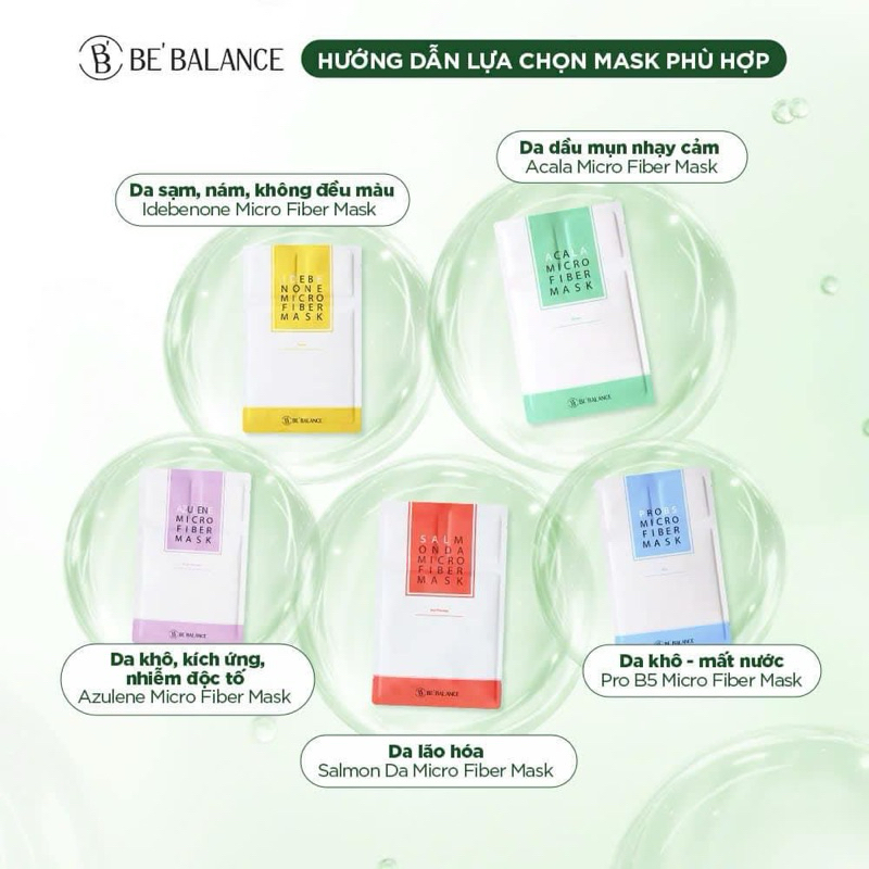 Mặt nạ dưỡng da Bebalance