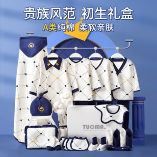 [HOẢ TỐC] Hộp Quà Tặng Đầy Tháng, Set Quà Tặng Sơ Sinh, Đồ Tặng Bé Sơ Sinh có hộp VALI đựng sang trọng