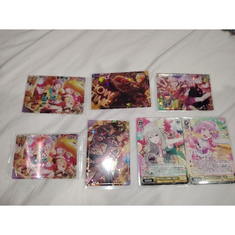 wonderland x showtime wafer Weiss card thẻ Kamishiro Rui Tsukasa Tenma Ootori Emu Kusanagi Nene
