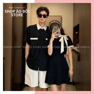  Đồ đôi nam nữ COUPLE STORE -HÌNH THẬT- đồ đôi nam nữ set couple set couple đi biển áo đôi nam nữ 