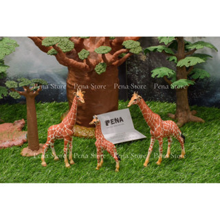 Mô Hình Động Vật Hoang Dã - Combo Gia Đình Hươu Cao Cổ - Set 3 con - Đồ Chơi Giáo Dục - Quà Tặng Cho Bé - Sinh Nhật