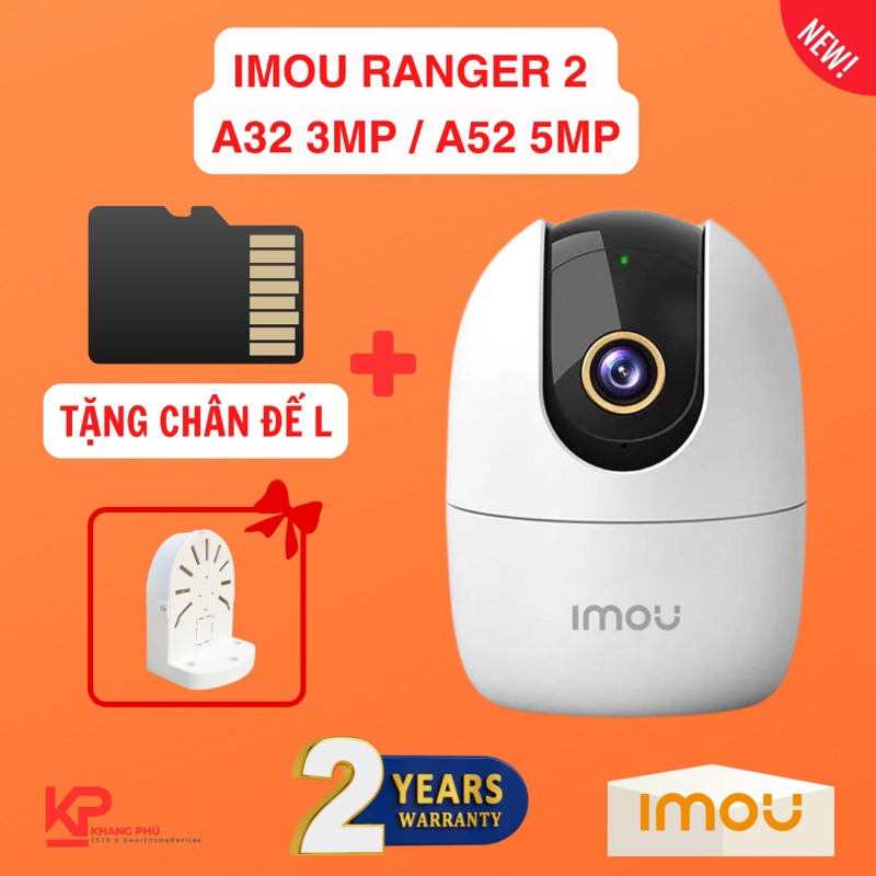 Camera IMOU wifi trong nhà A32 A32EP A52 A52EP C32 C32EP C32SP xoay 360 đàm thoại 2 chiều, còi hú bá